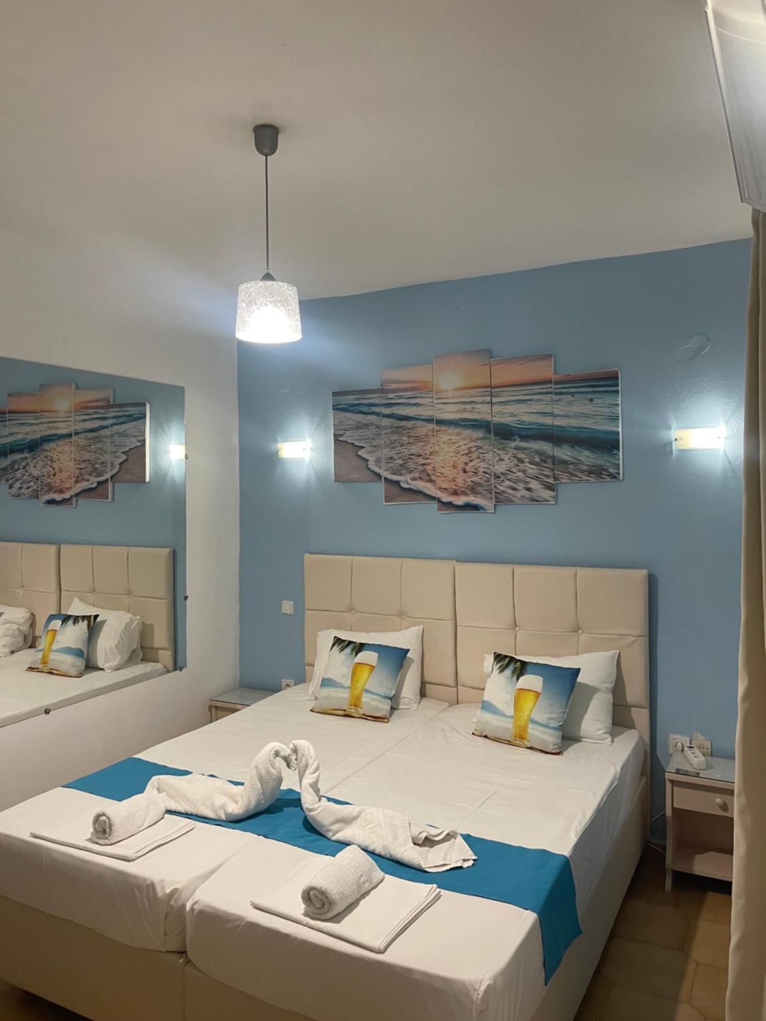 Pansion Katerina Hotell Skála Eresoú Exteriör bild