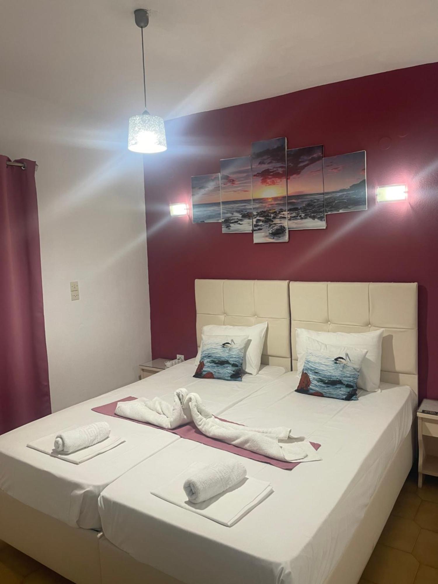 Pansion Katerina Hotell Skála Eresoú Exteriör bild